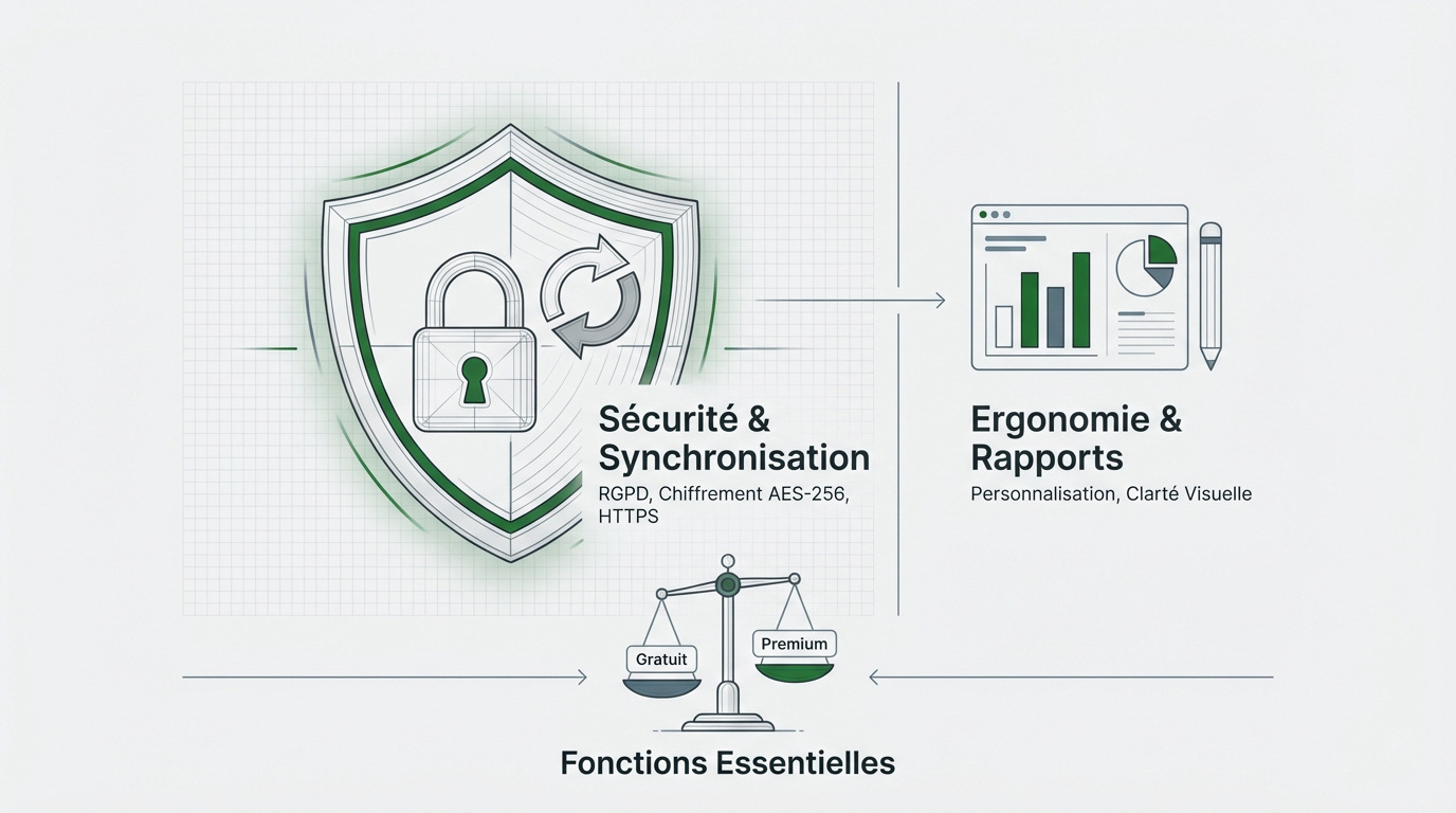 Sécurité et ergonomie des logiciels de gestion budgétaire